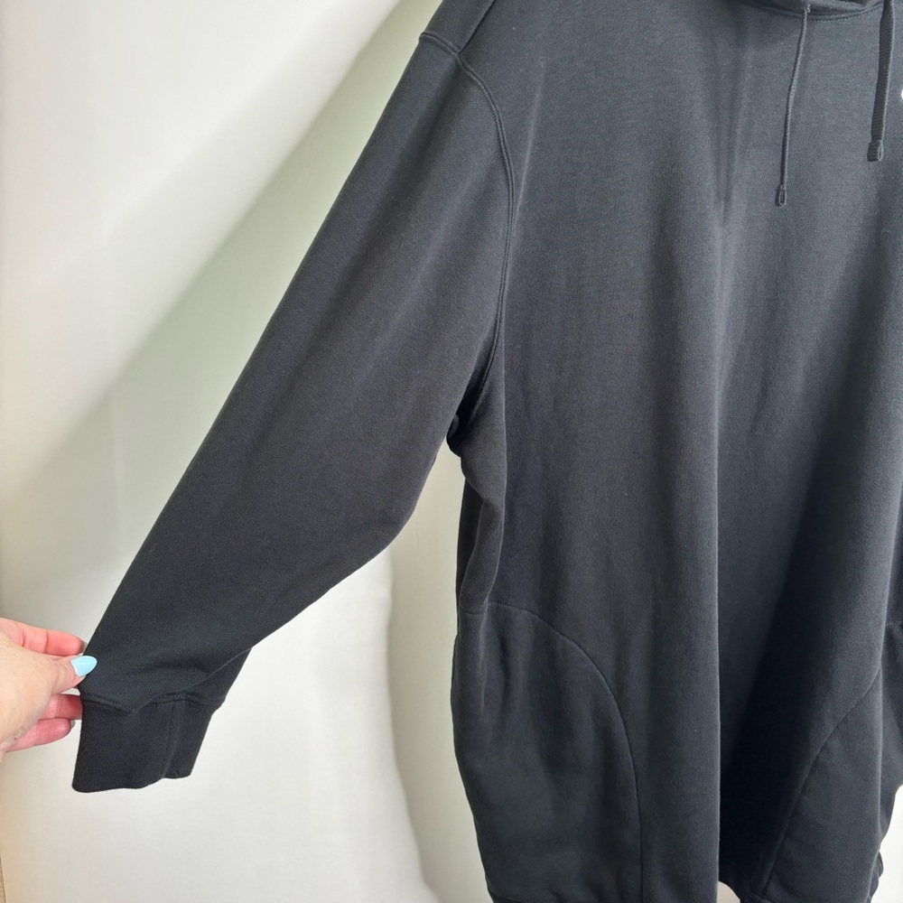 Nike Women's Club Fleece Mock Neck Oversized Hoodie Plus Size 1x - Picture 9 of 10